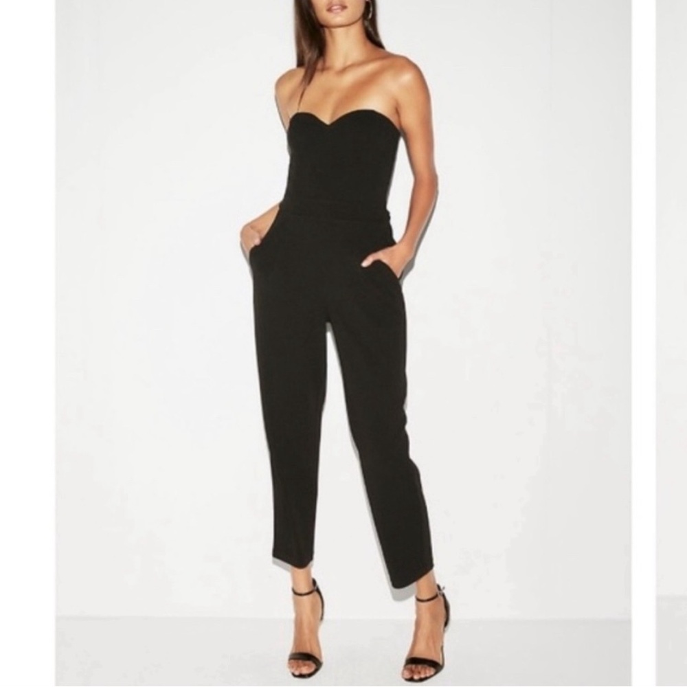 Express strapless jumpsuit. Size 2